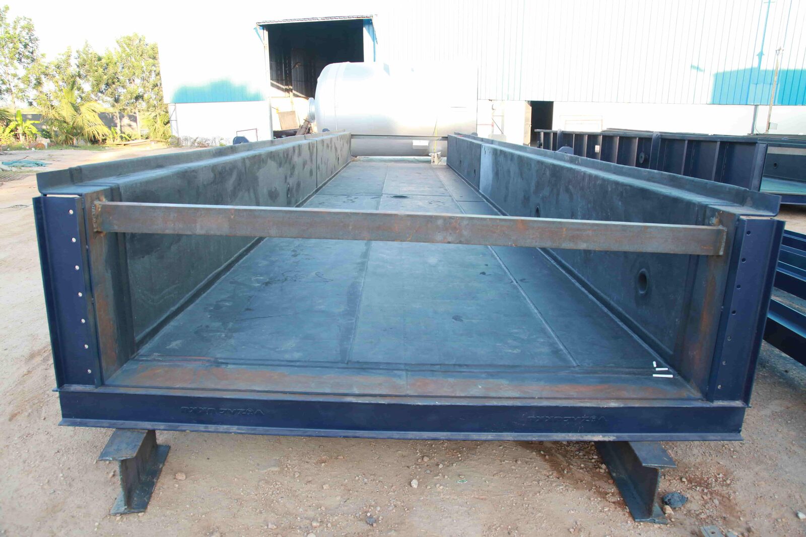 Mild steel fabricated tank at the Tekpik Industries works